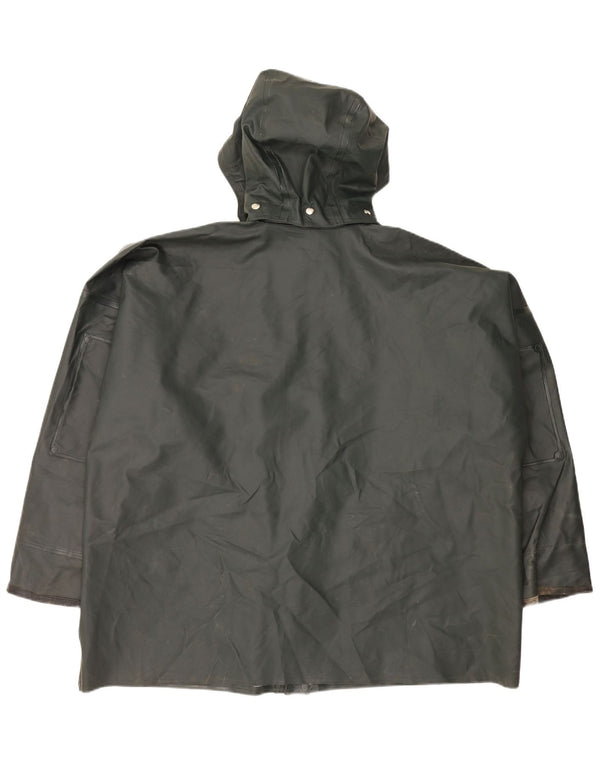 Impermeabile con cappuccio vestibilità ampia da uomo Carhartt UK 42 XL verde polivinile