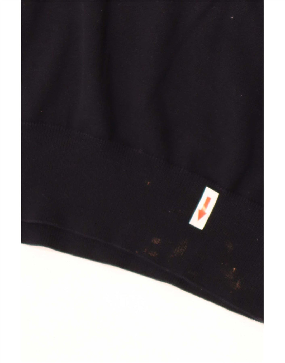 Maglione maglione girocollo da uomo vestibilità regolare Hugo Boss in cotone nero medio