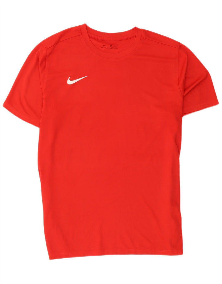 T-shirt Nike Dri Fit da uomo 2XL rossa in poliestere