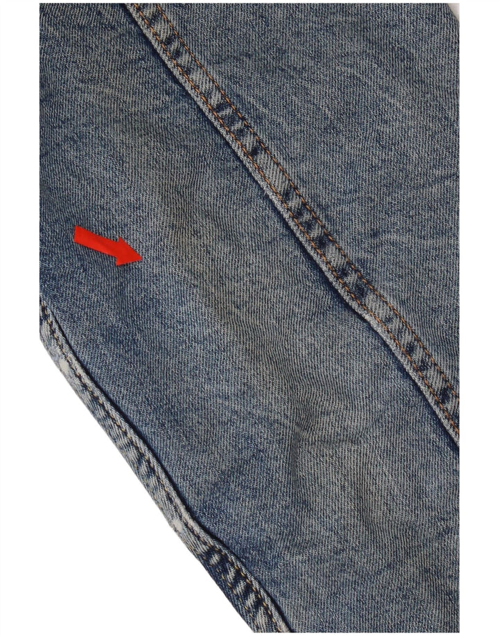 Giacca in denim Sherpa da uomo Levi's UK 36 piccolo cotone blu