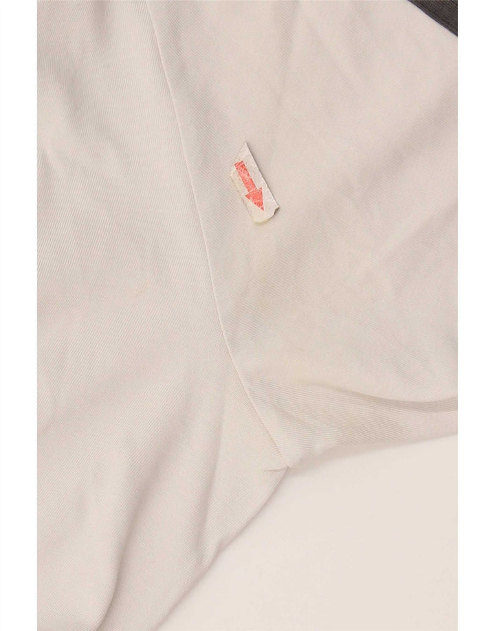 T-shirt Adidas Clima 365 da uomo piccola in cotone bianco