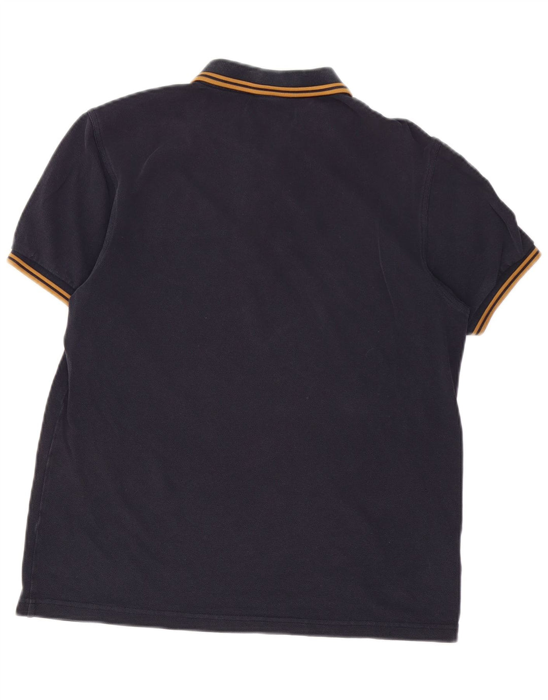 Polo da uomo Fred Perry in cotone blu navy medio