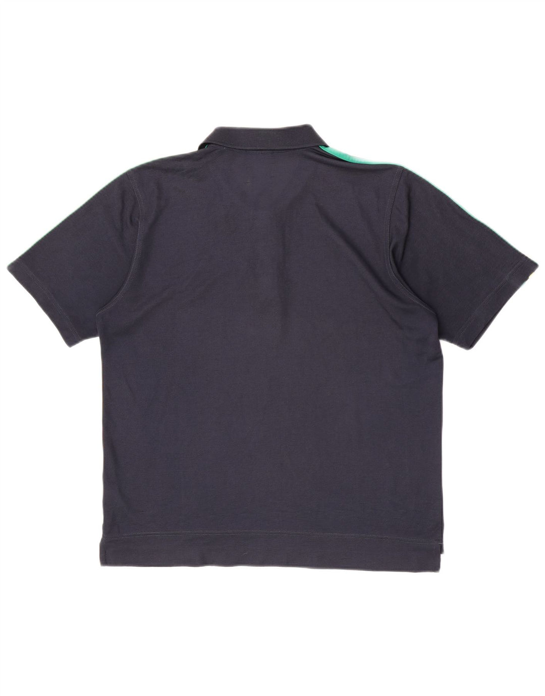 Polo Adidas da uomo grande in poliestere blu navy