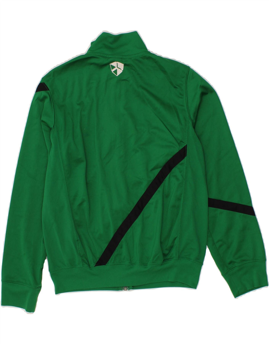 NIKE Boys Dri Fit Tracksuit Top Jacket 10-11 Years Medium Green Polyester Vintage Nike and Second-Hand Nike from Messina Hembry 