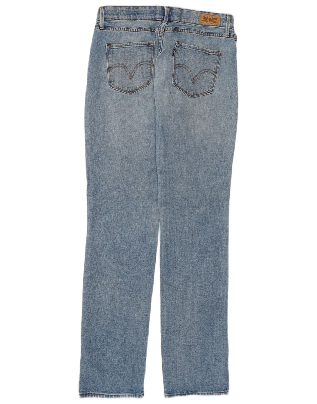 LEVI'S Jeans dritti da donna 525 US 10 Large W32 L31 Blu