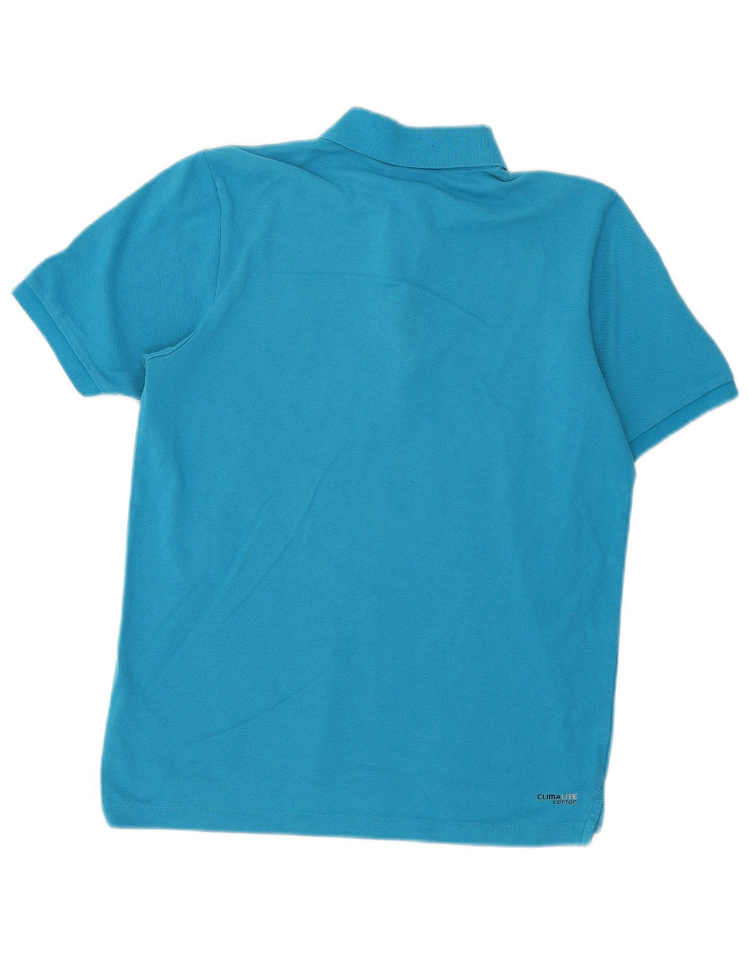 Polo Adidas Clima 365 da uomo piccola in cotone blu