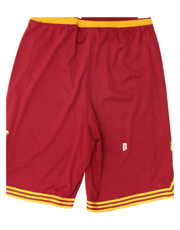 ADIDAS Boys Sport Shorts 11-12 Years  Red Polyester Vintage Adidas and Second-Hand Adidas from Messina Hembry 
