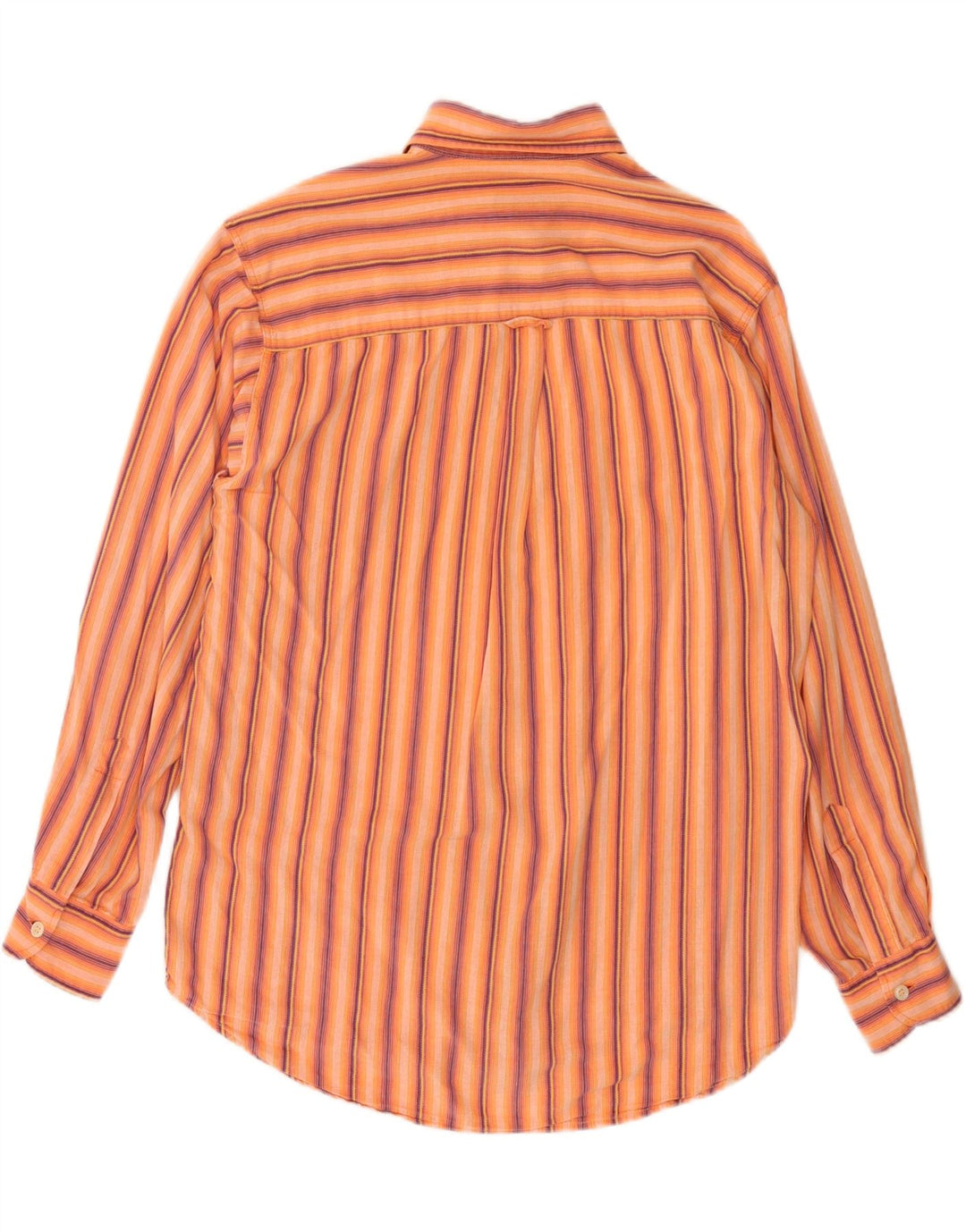 CARRERA Camicia Uomo Cotone Rigato Arancio Medio