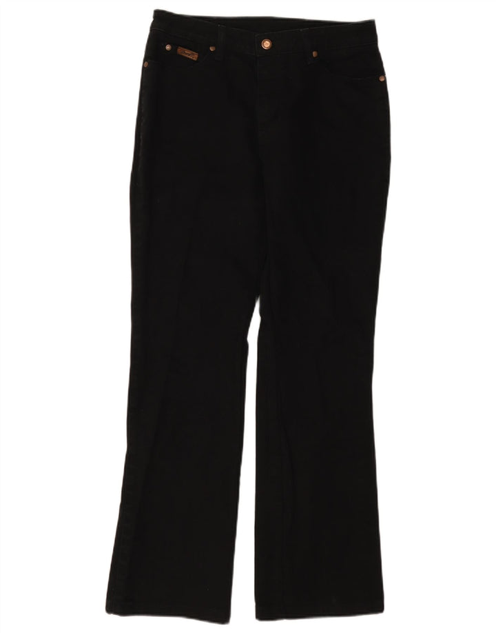Jeans Bootcut da donna Wrangler W30 L30 cotone nero