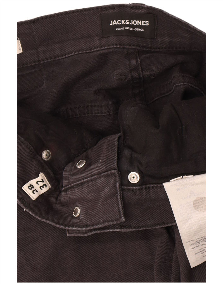 Jeans slim da uomo Jack & Jones W28 L27 cotone nero