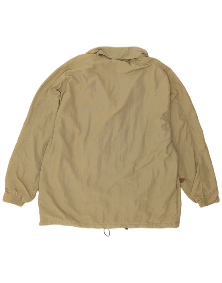Giacca antipioggia da uomo con cappuccio Diadora UK 38 Medium Khaki Poliammide
