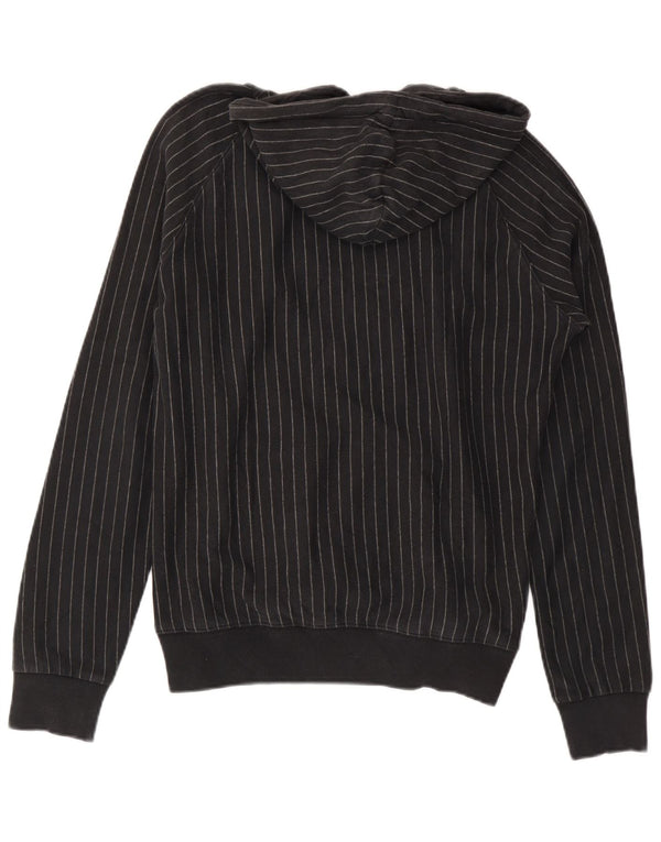 CONVERSE Felpa con cappuccio grafica da uomo Chuck Taylor a righe medie nere