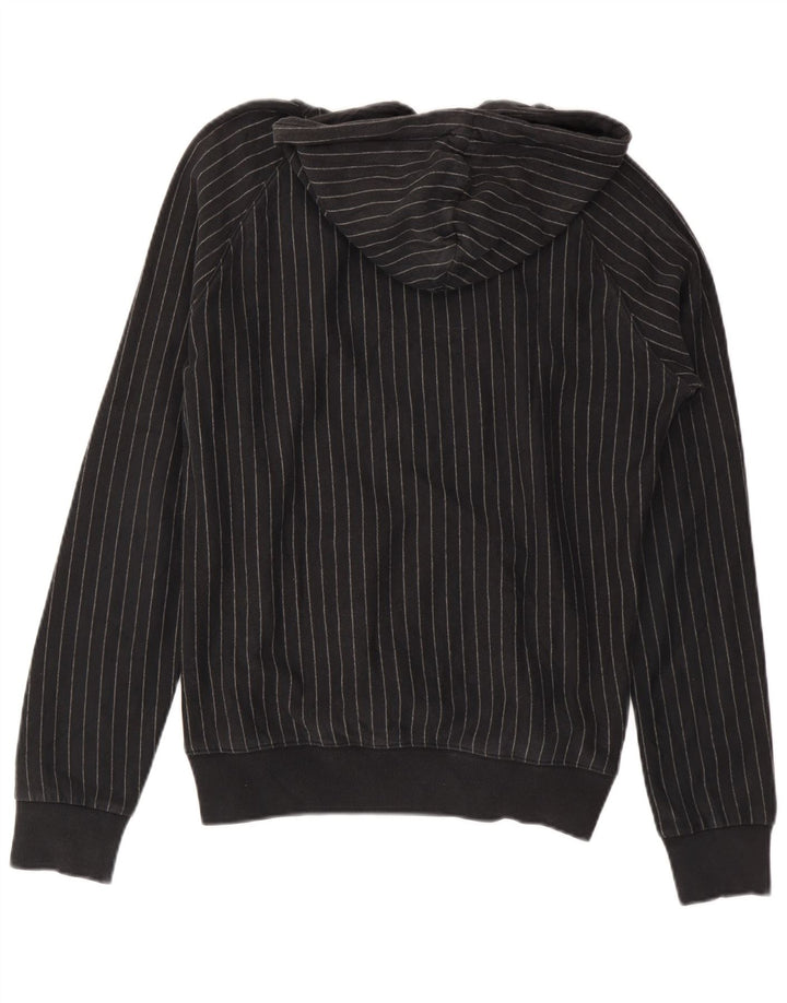 CONVERSE Felpa con cappuccio grafica da uomo Chuck Taylor a righe medie nere