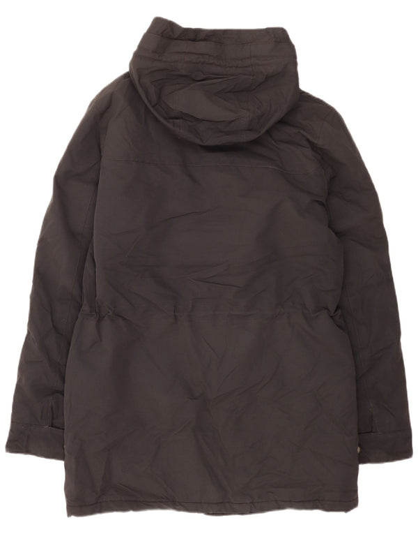 O'Neill Mens Hooded Parka Jacket UK 38 Medium Navy Blue Polyester