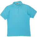 FILA Mens Polo Shirt IT 46 Small Blue Cotton Vintage Fila and Second-Hand Fila from Messina Hembry 