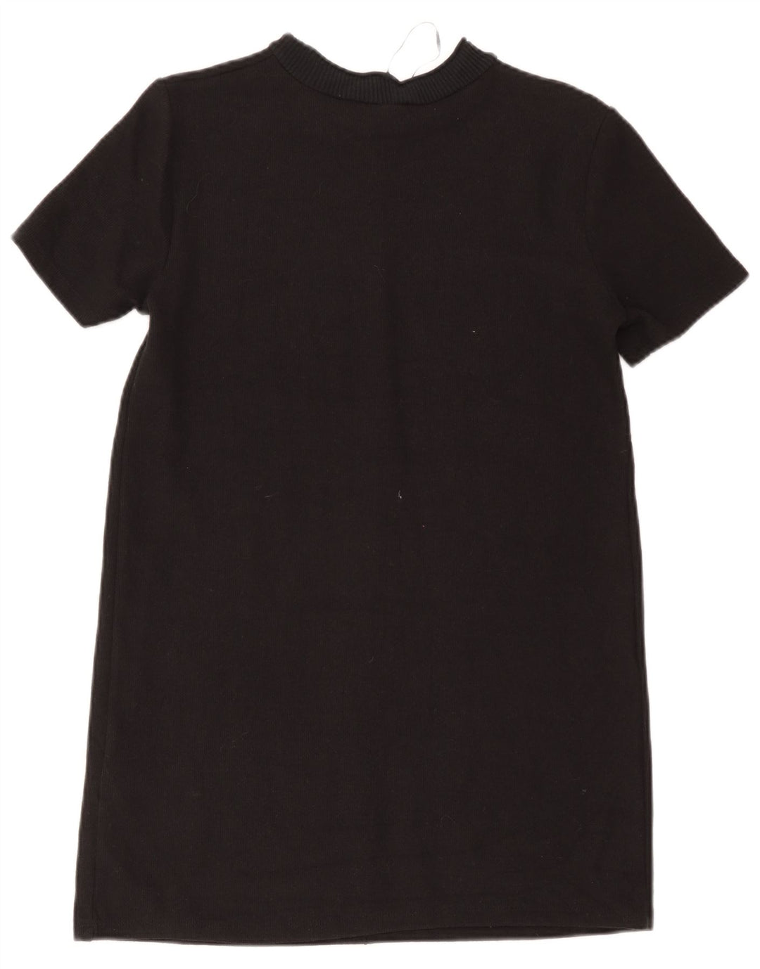 Abito a trapezio da donna Zara UK 12 cotone nero medio