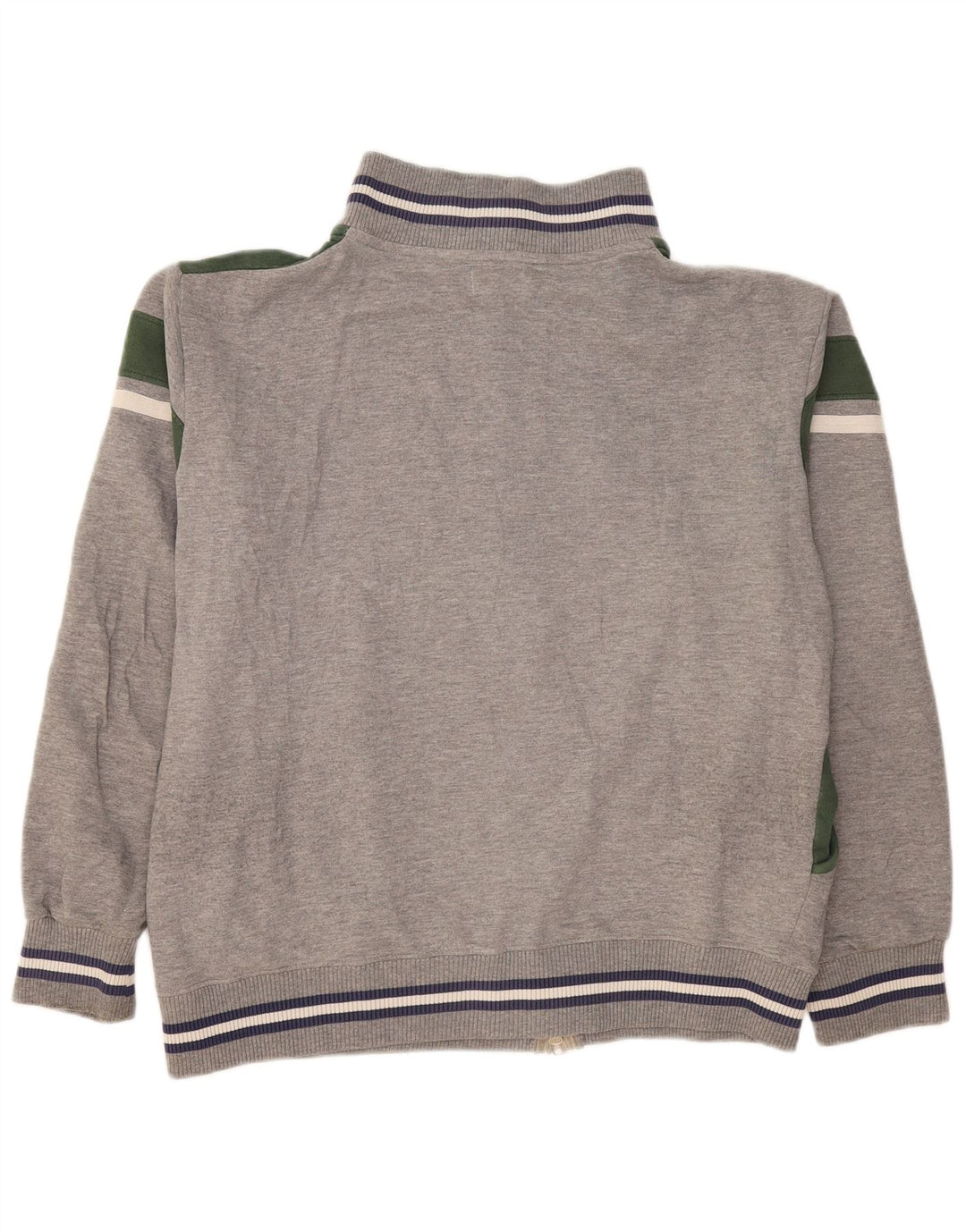 Giacca da tuta da uomo Lotto XL in cotone color block grigio
