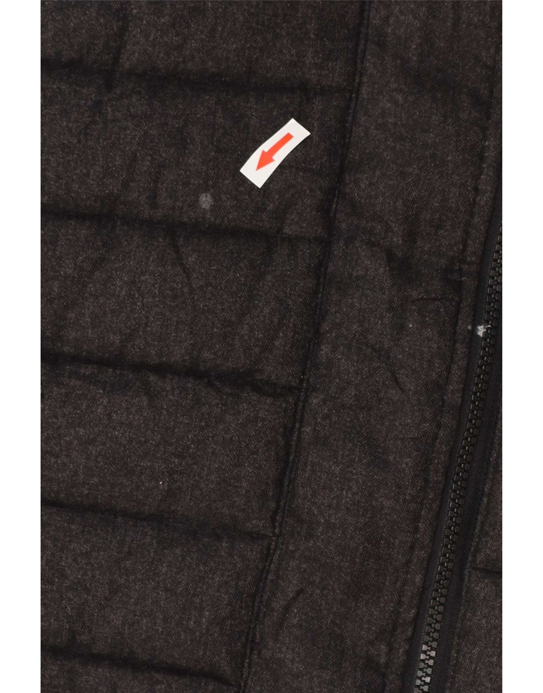 Giacca imbottita con cappuccio da uomo Superdry UK 42 XL poliestere grigio