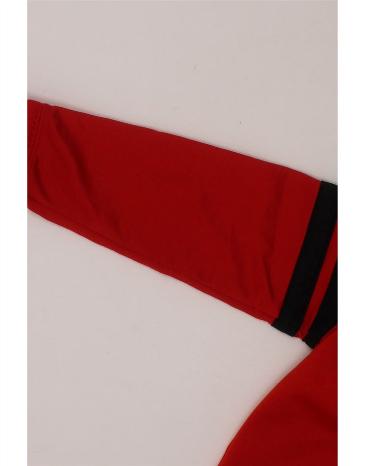 CHAMPION Boys Graphic Tracksuit Top Jacket 3-4 Years 2XS Red Polyester Vintage Champion and Second-Hand Champion from Messina Hembry 