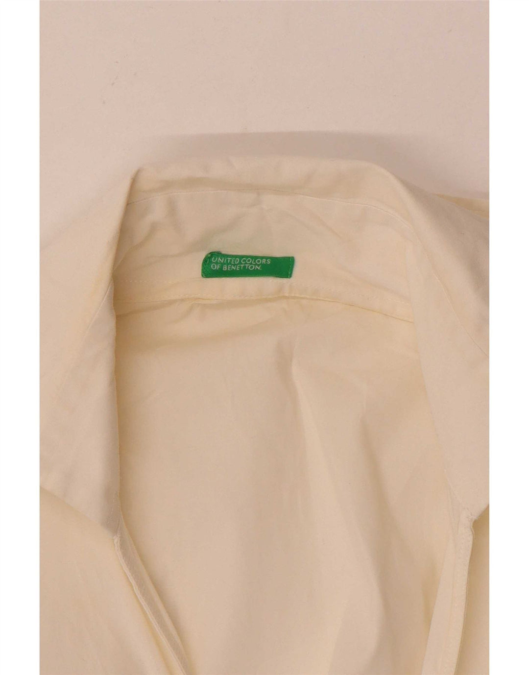 Camicetta da donna Benetton Wrap Shirt UK 12 Medium White