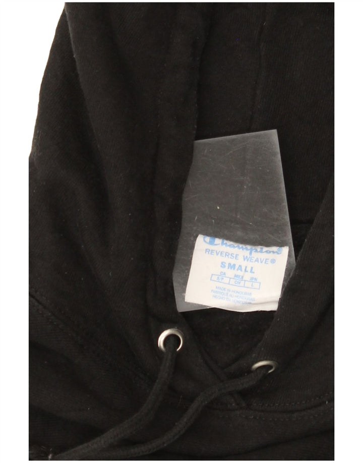 Maglione con cappuccio oversize con trama inversa da donna CHAMPION UK 10 piccolo nero