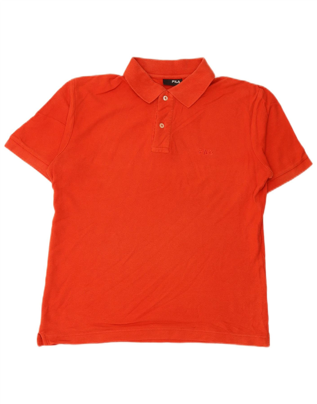 Polo Uomo FILA Small Arancione in Cotone