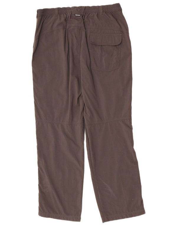 Pantaloni cargo dritti da uomo Rohan grandi W34 L30 grigio poliammide