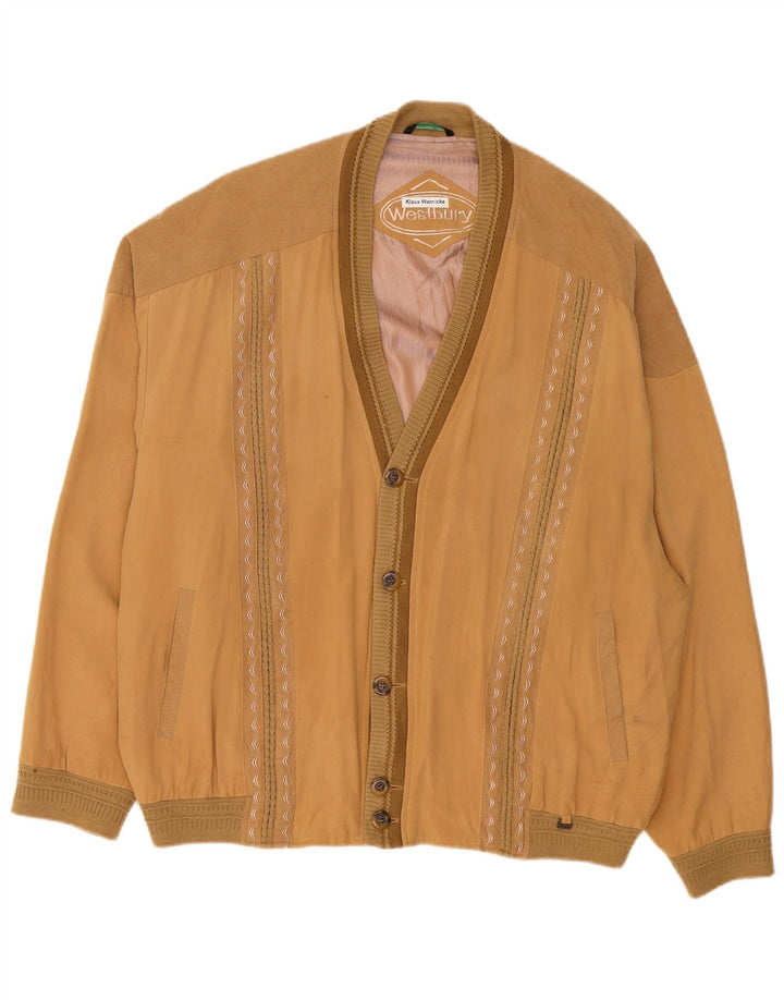 Giubbotto bomber da uomo WESTBURY UK 44 2XL Beige