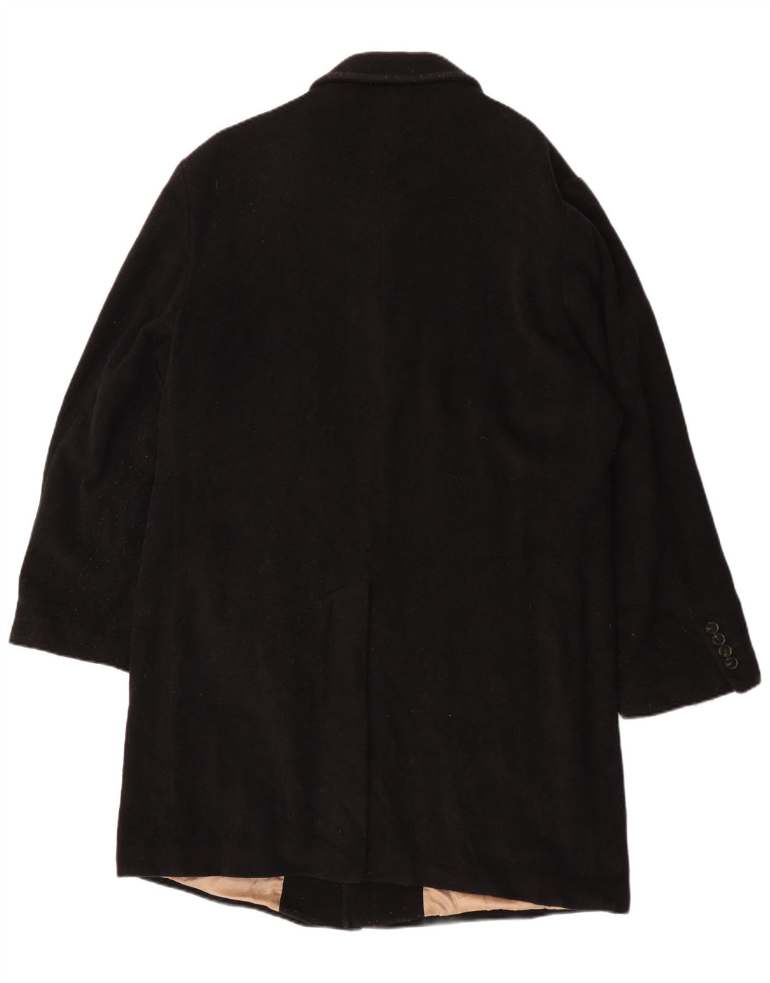 Cappotto da uomo Marks & Spencer UK 40 grande lana nera
