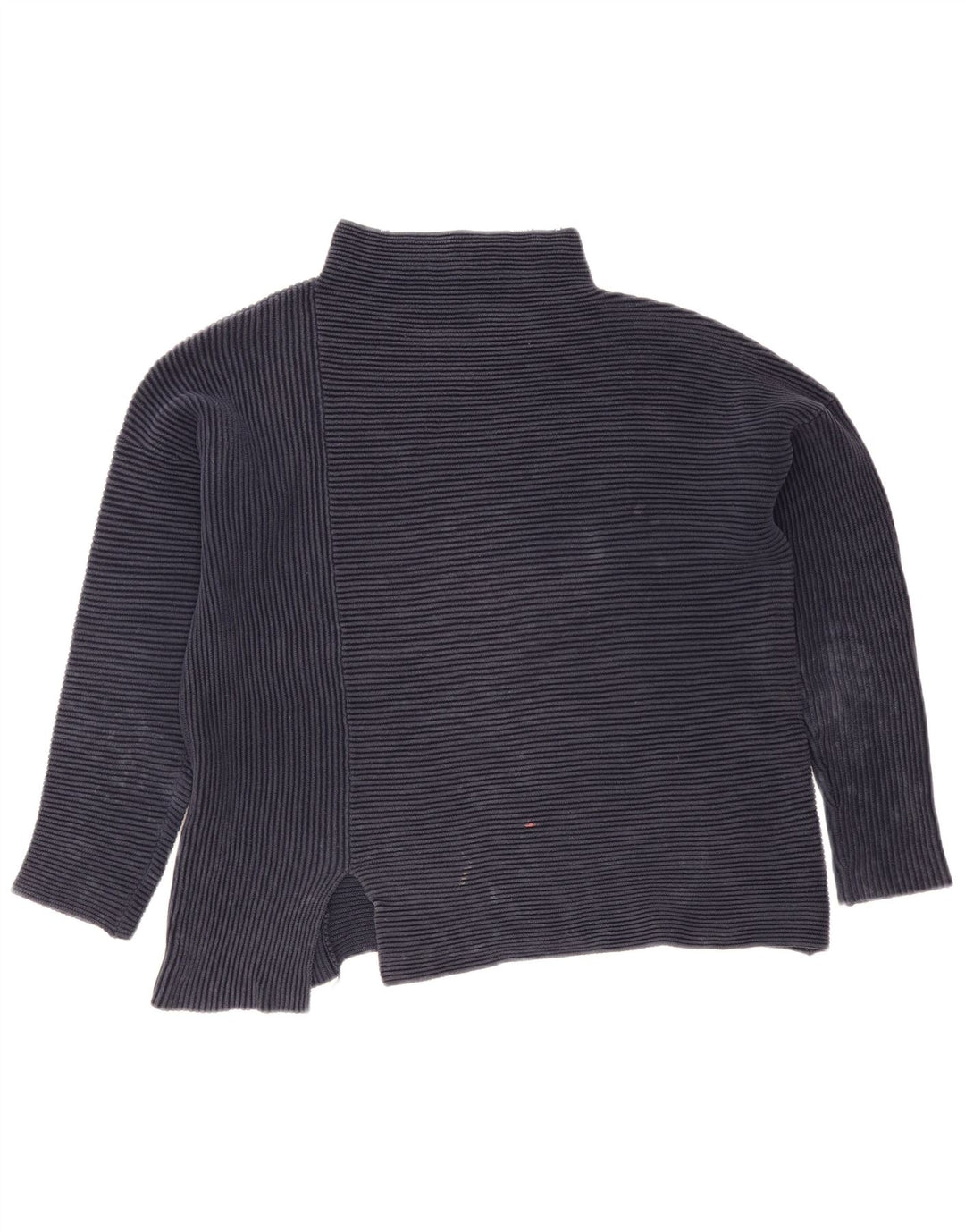 Maglione maglione collo alto da donna French Connection UK 10 piccolo blu navy
