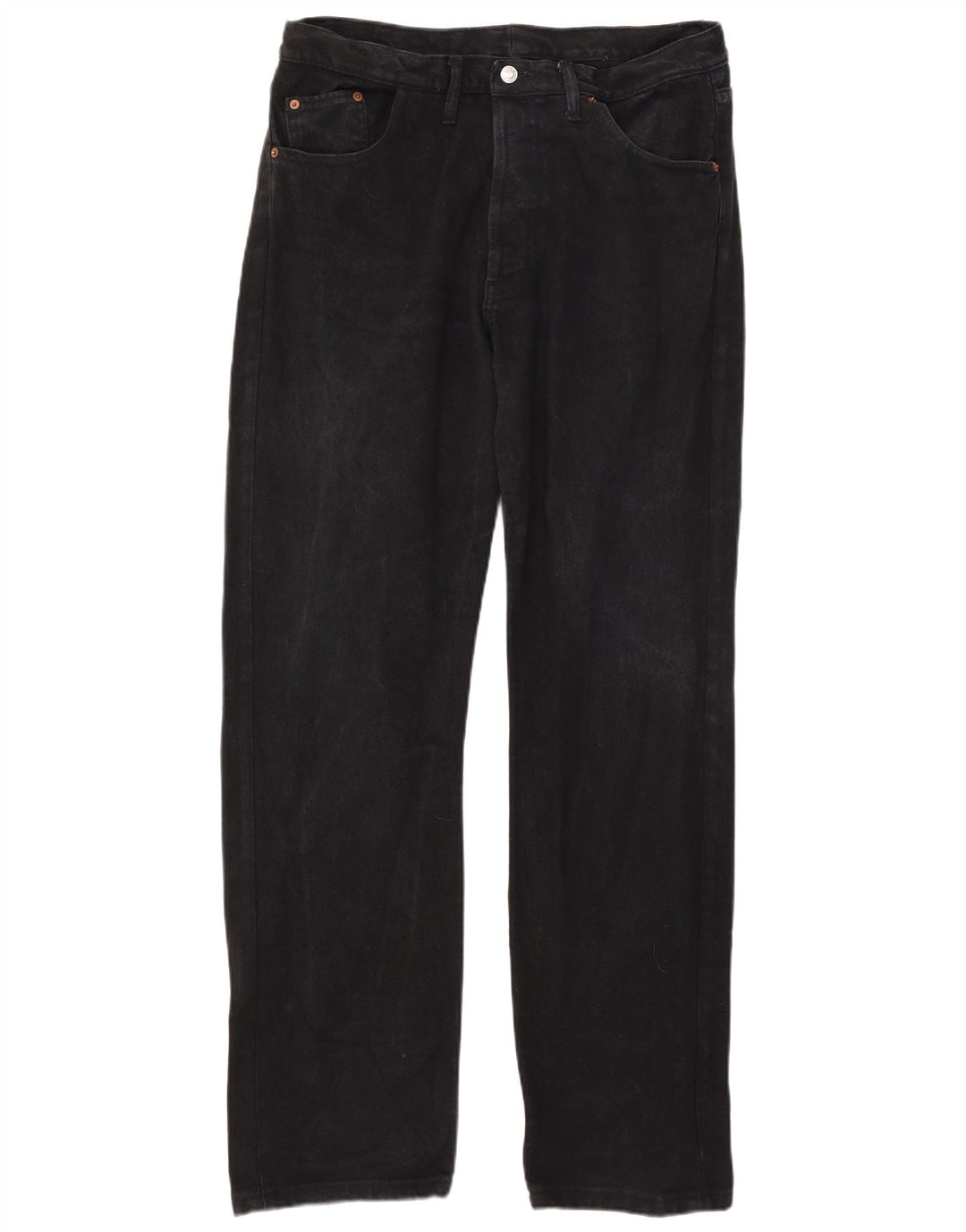 Levi's Uomo 501 Jeans dritti W38 L32 Cotone Nero