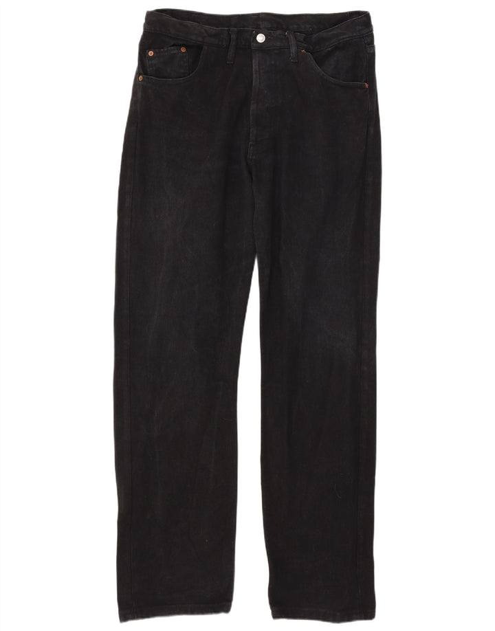 Levi's Uomo 501 Jeans dritti W38 L32 Cotone Nero