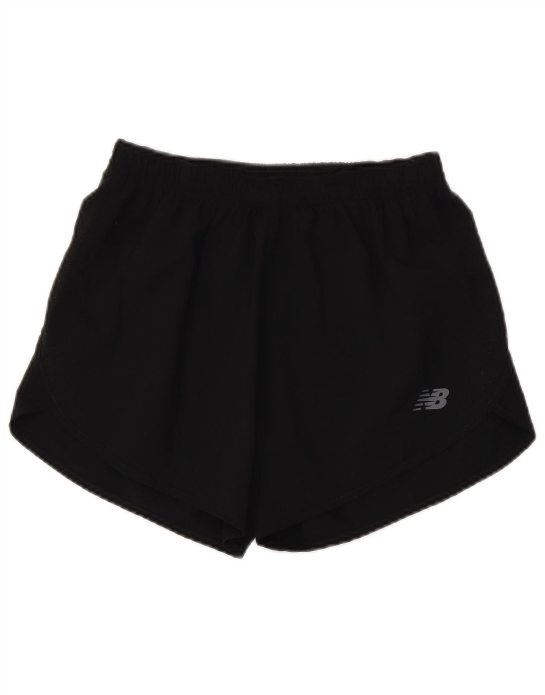 Pantaloncini sportivi da donna New Balance piccoli in poliestere nero