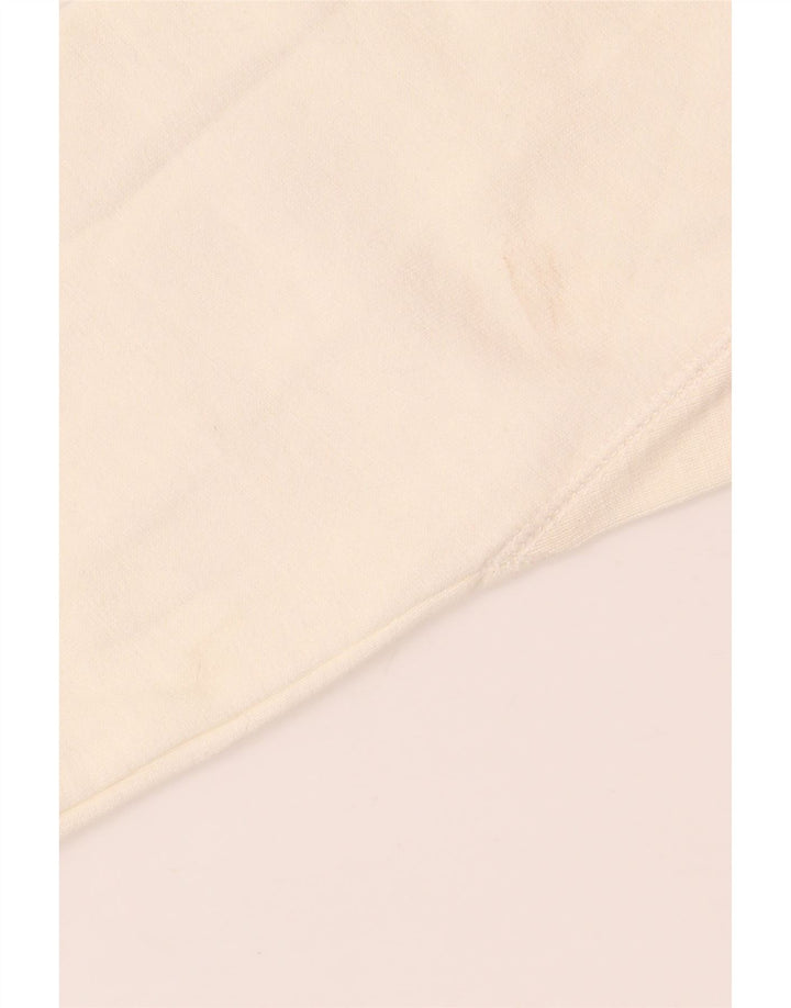 Felpa grafica da uomo Jack Wills, maglione medio, cotone bianco sporco