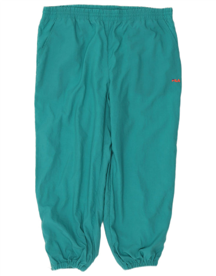 Tuta intera da uomo Fila IT 54 XL Verde Colourblock in poliammide