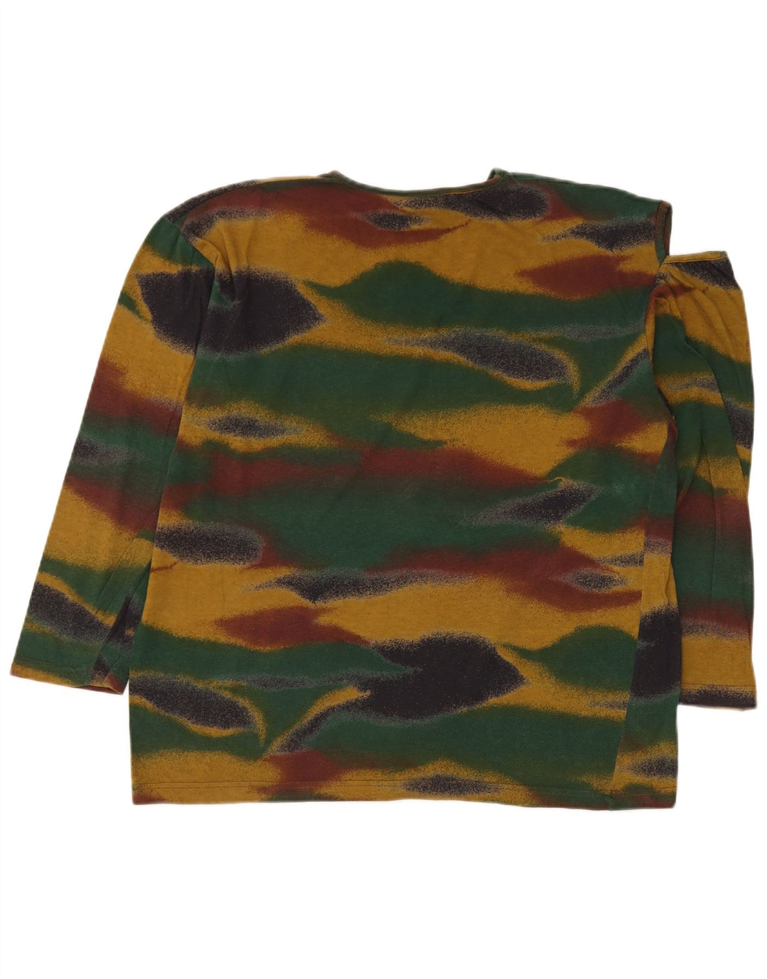 Top grafico da donna Blumarine manica lunga IT 44 cotone multicolore medio