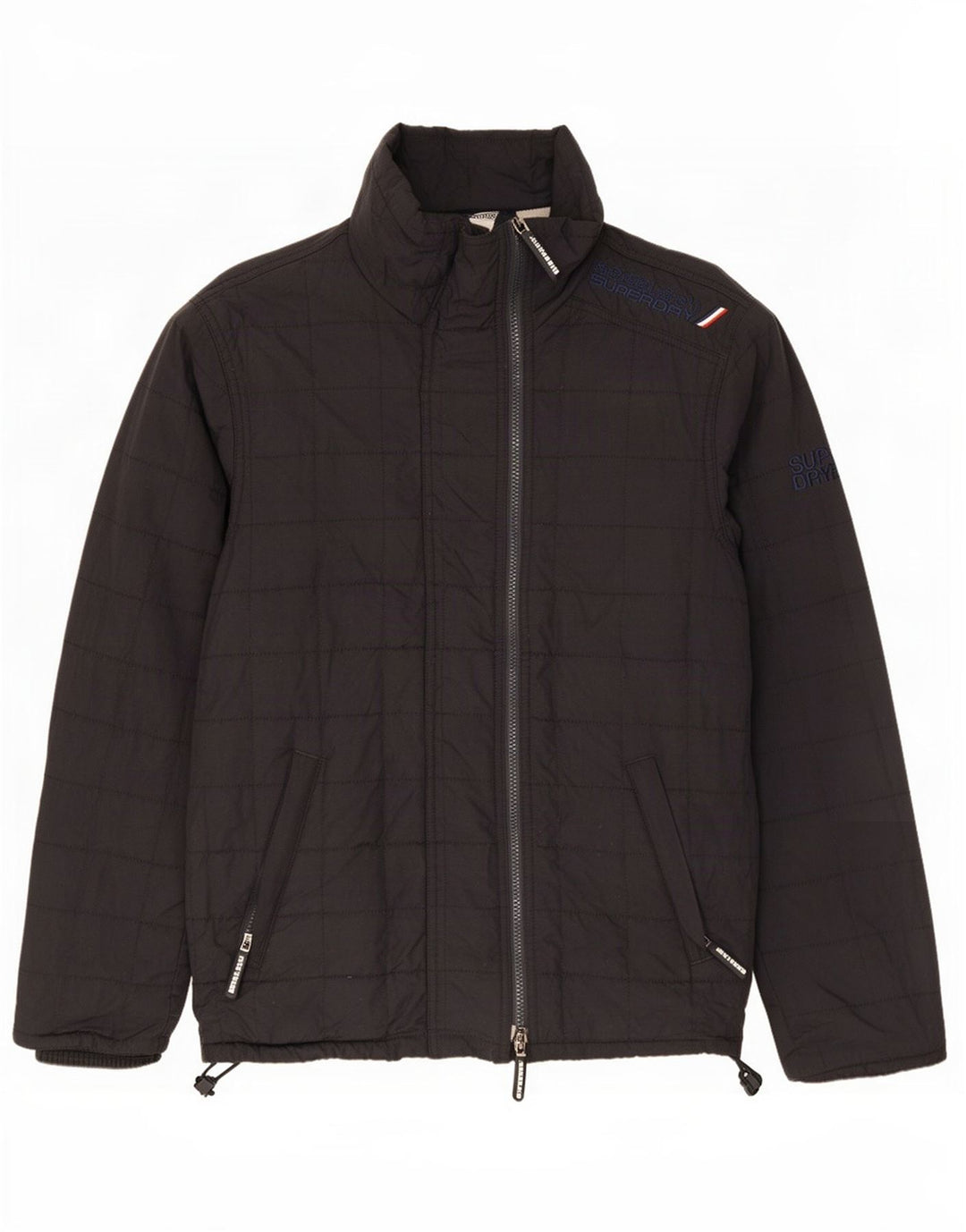 Giacca imbottita da uomo Superdry UK 38 nylon nero medio