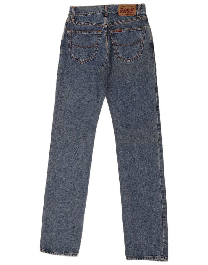 Jeans dritti da donna Rifle W28 L34 cotone blu