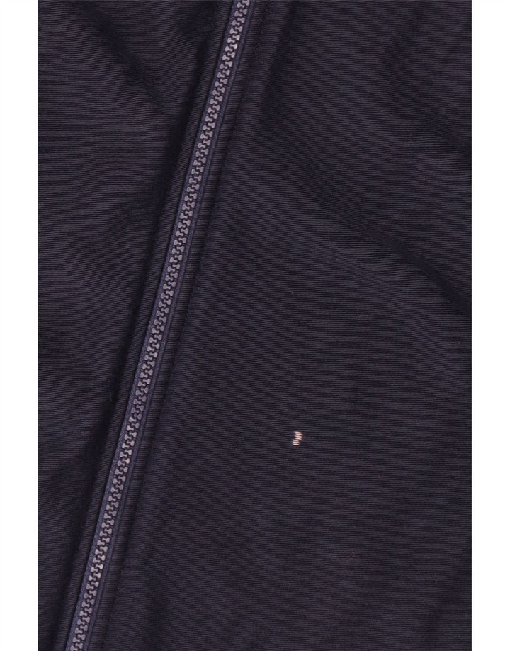 Giubbotto bomber da donna Marks & Spencer UK 16 grande cotone blu navy