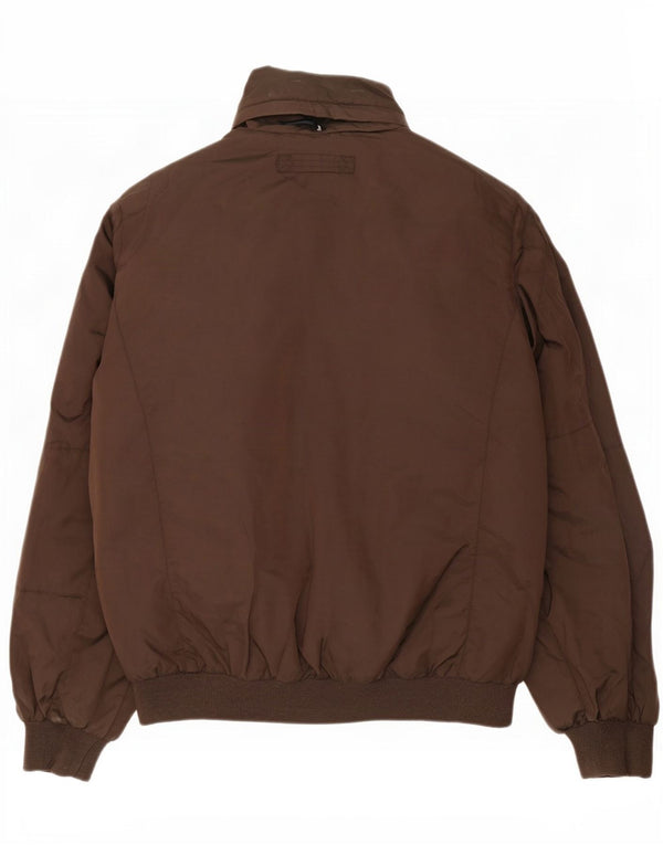 Giubbotto bomber con cappuccio da uomo Fordocks UK 46 3XL nylon marrone