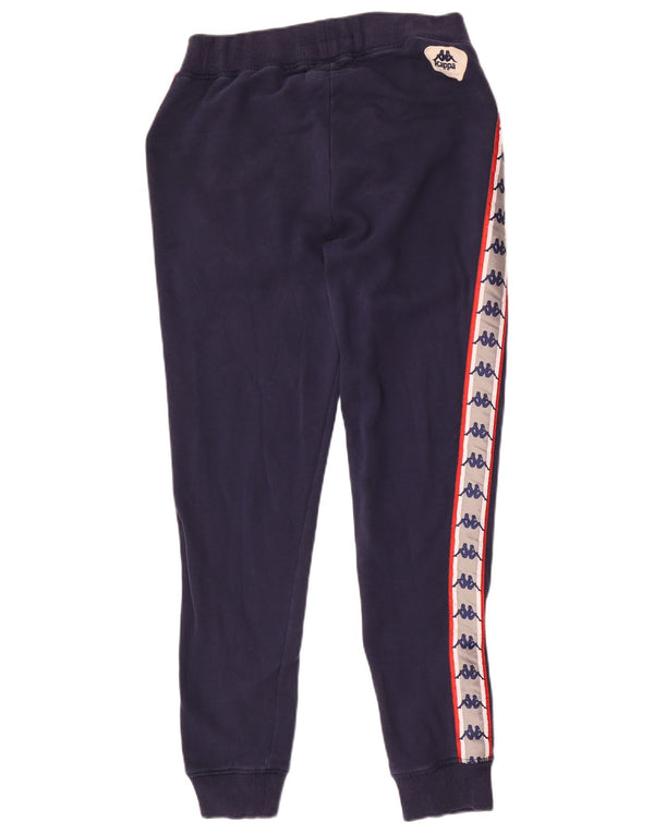 Pantaloni da tuta con grafica Kappa da uomo Joggers Small Blu Navy Colourblock
