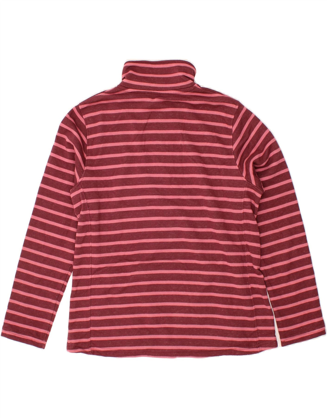 MOUNTAIN WAREHOUSE Womens Sweatshirt Jumper UK 16 Large  Maroon Striped Vintage Mountain Warehouse and Second-Hand Mountain Warehouse from Messina Hembry 
