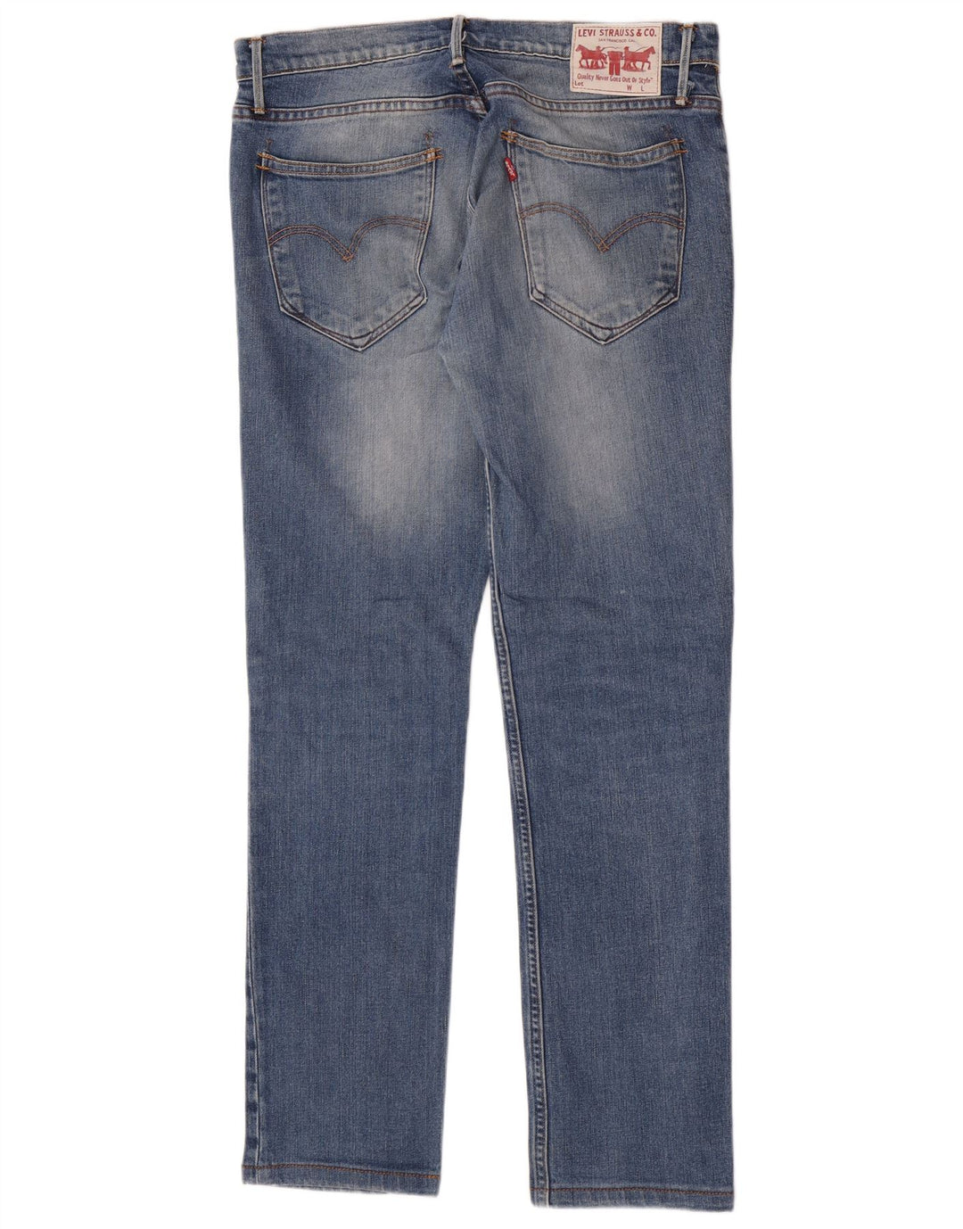Jeans slim da uomo Levi's W34 L30 Blu