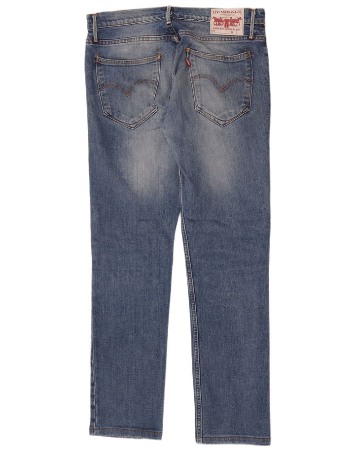 Jeans slim da uomo Levi's W34 L30 Blu