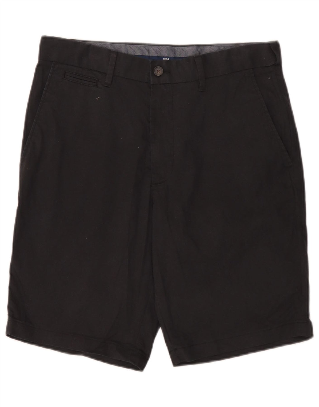 Pantaloncini chino da uomo Marks & Spencer W30 cotone nero medio