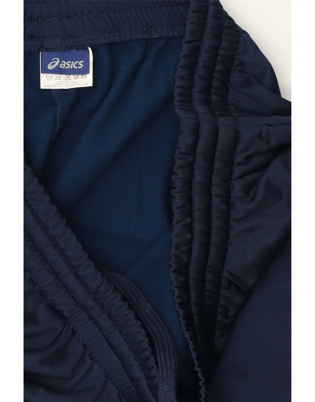 Pantaloni da tuta ASICS da uomo 2XL poliestere blu navy