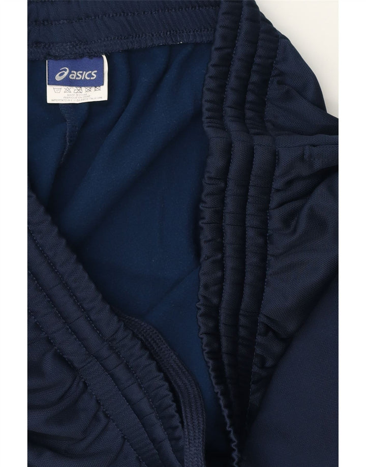 Pantaloni da tuta ASICS da uomo 2XL poliestere blu navy