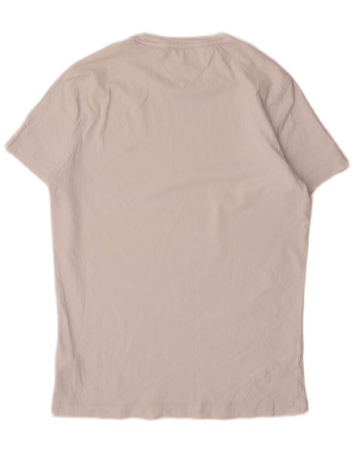 T-shirt da uomo Tommy Hilfiger Top piccola in cotone bianco
