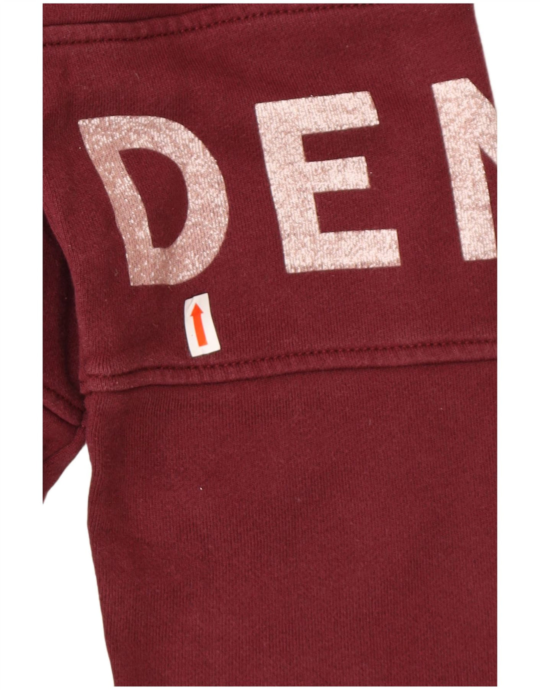 TOMMY HILFIGER Felpa grafica da uomo Maglione cotone bordeaux medio