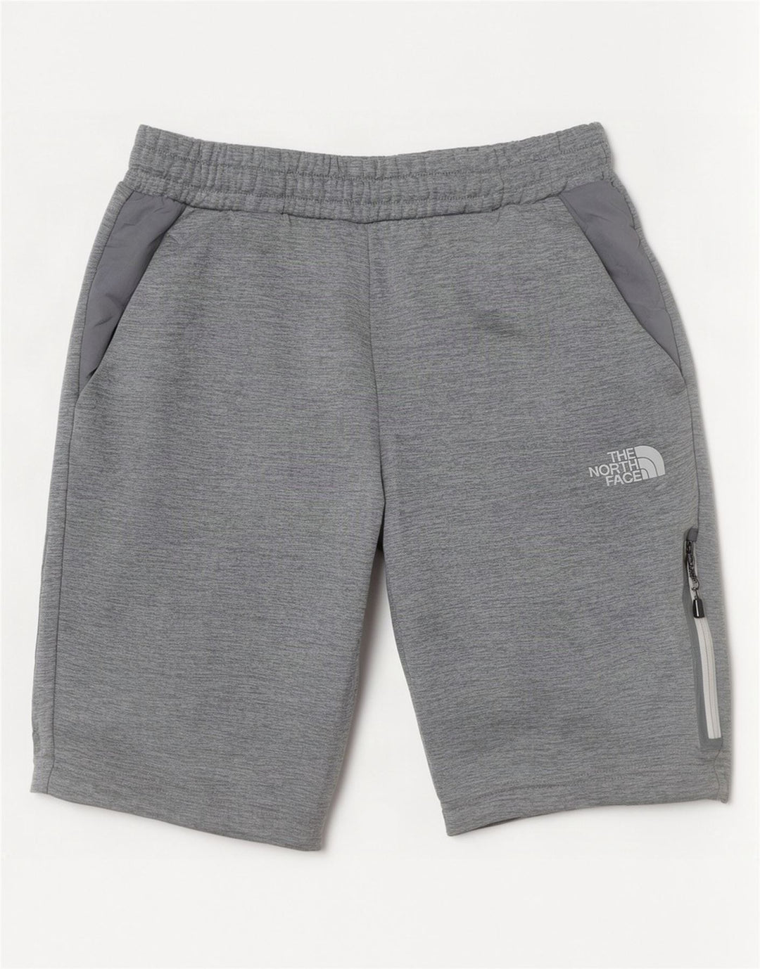 Pantaloncini sportivi da uomo The North Face piccoli in poliestere grigio
